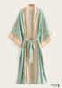 Vestido estilo kimono bohemio con cinturón Winona para mujer